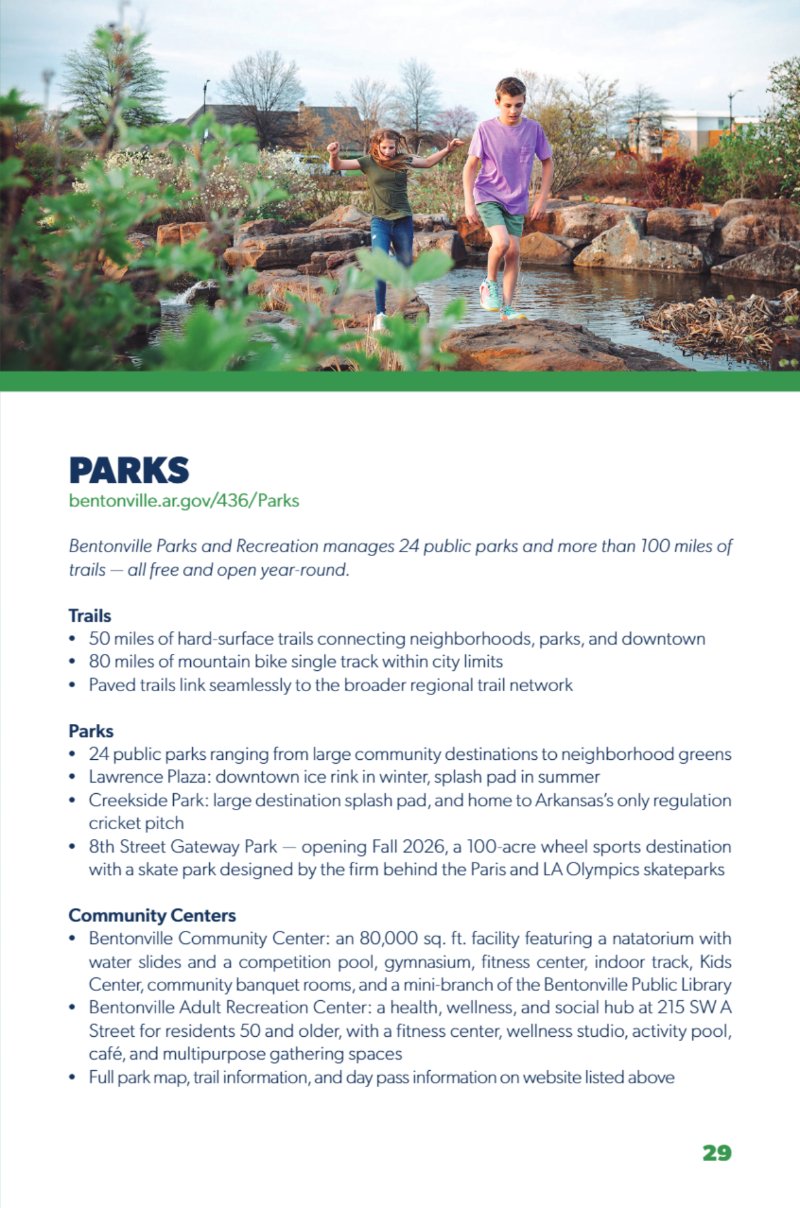 Visit Bentonville Travel Guide 2026 — page 31