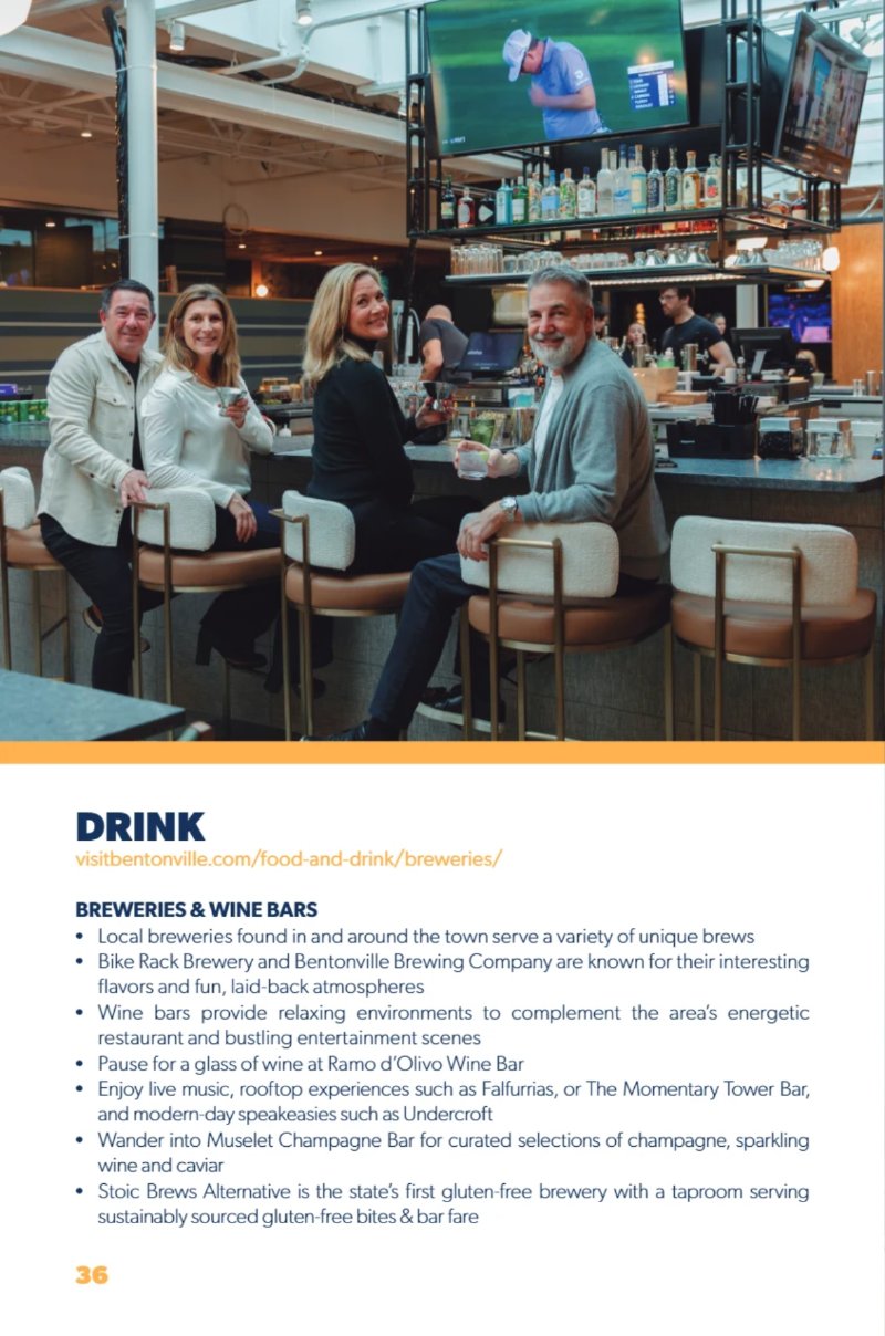 Visit Bentonville Travel Guide 2026 — page 38