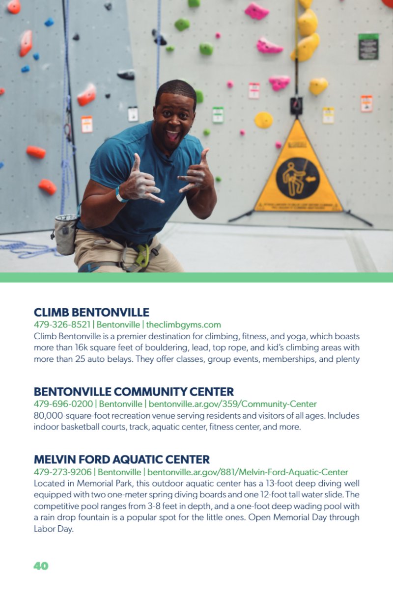 Visit Bentonville Travel Guide 2026 — page 42