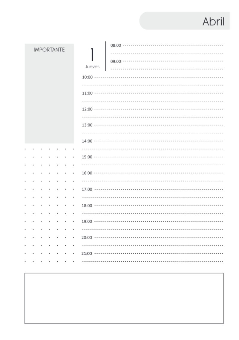 AGENDA DIARIA 2027 — page 111