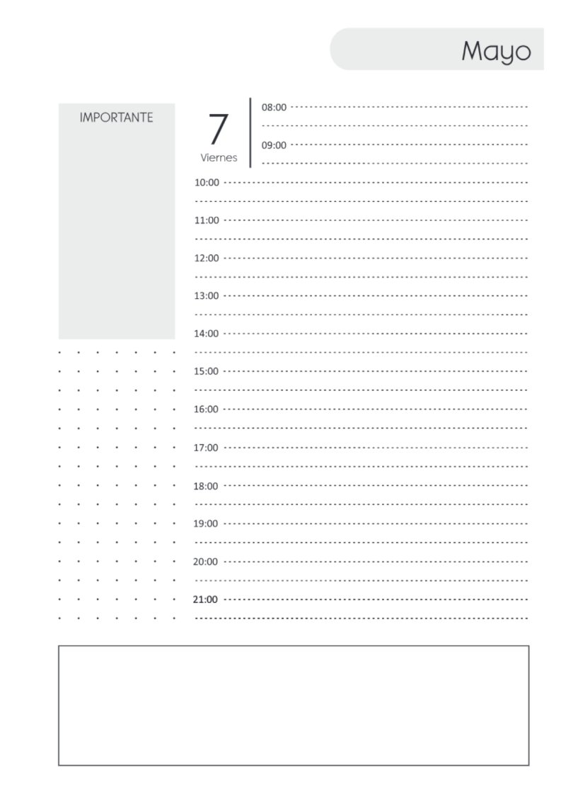 AGENDA DIARIA 2027 — page 149