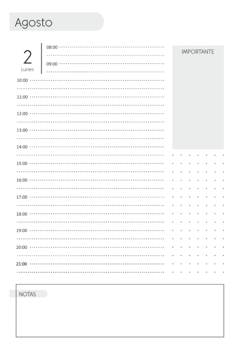 AGENDA DIARIA 2027 — page 244