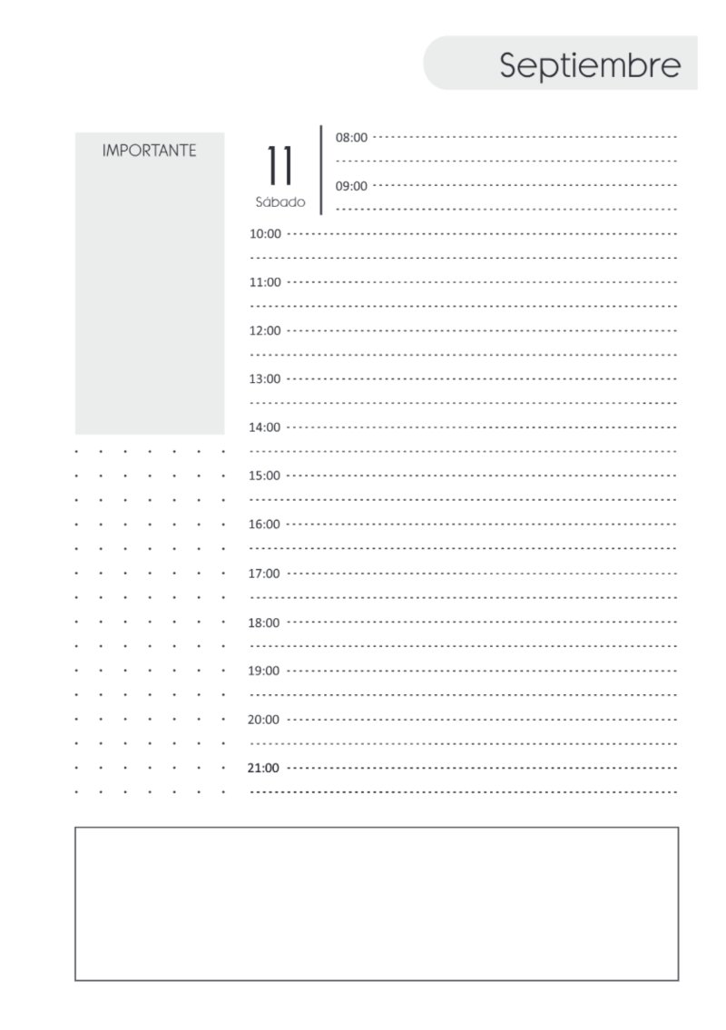 AGENDA DIARIA 2027 — page 287