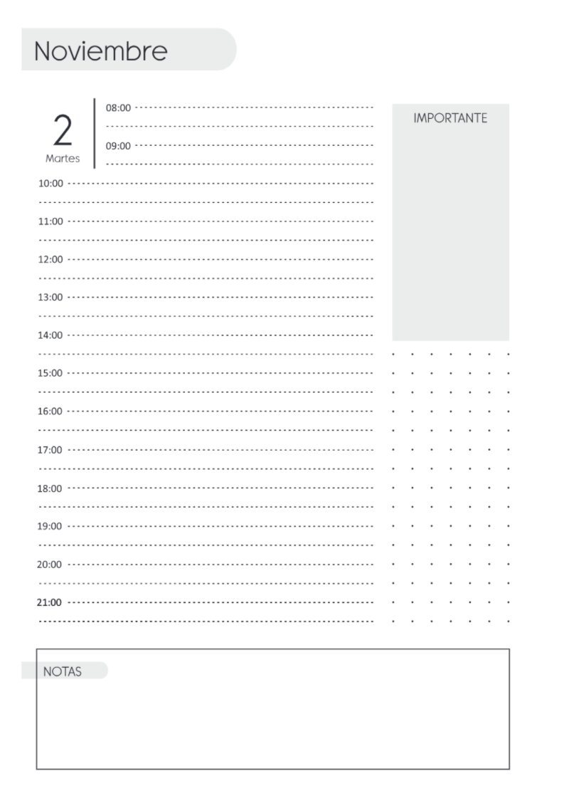 AGENDA DIARIA 2027 — page 344