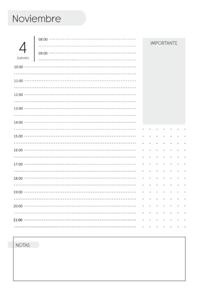 AGENDA DIARIA 2027 — page 346