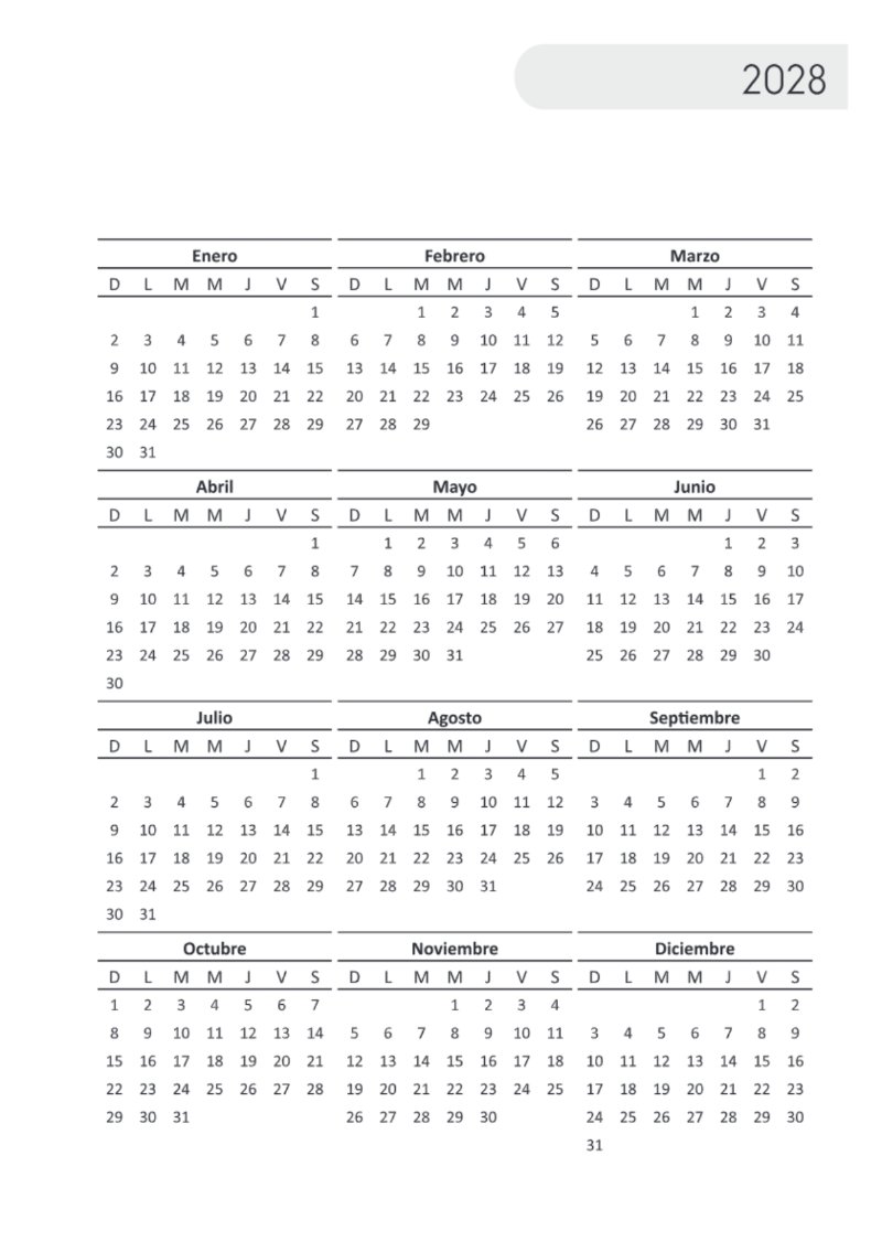 AGENDA DIARIA 2027 — page 5