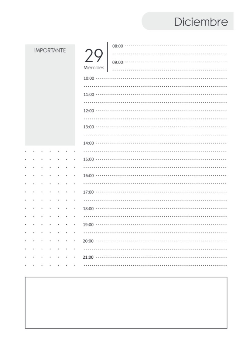 AGENDA DIARIA 2027 — page 403