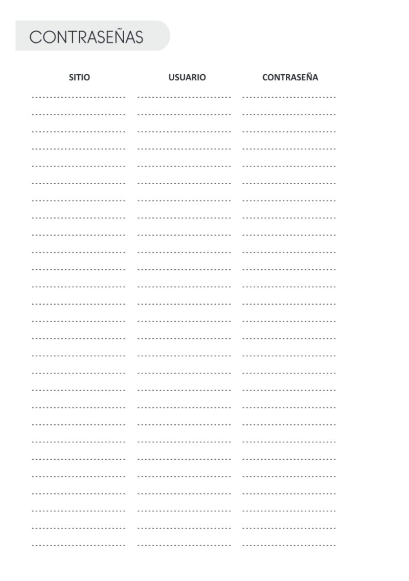 AGENDA DIARIA 2027 — page 10
