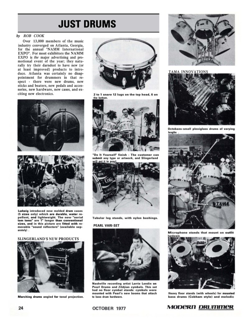 October 1977 - Modern Drummer - Lenny White — page 6