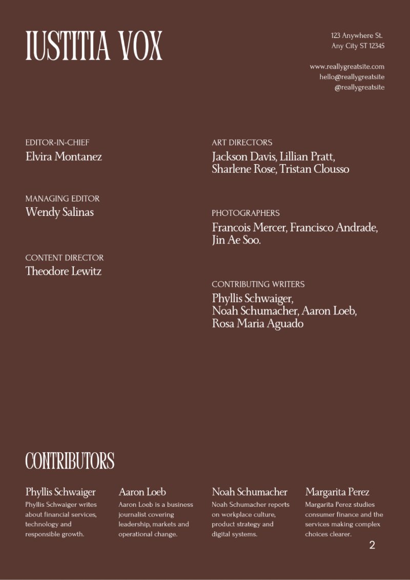 Untitled Magazine — page 2
