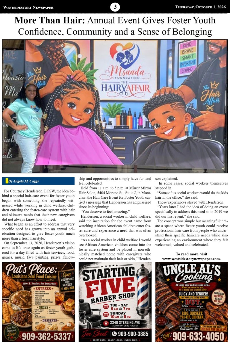 Thursday, October 2 | Volume 40 No. 29 — page 3