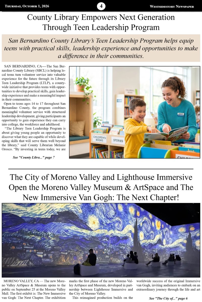 Thursday, October 2 | Volume 40 No. 29 — page 4
