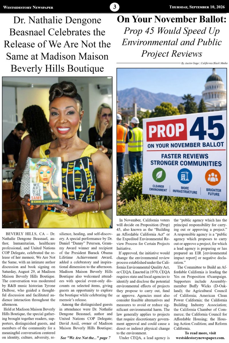 Thursday, September 10 | Volume 40 No. 26 — page 3