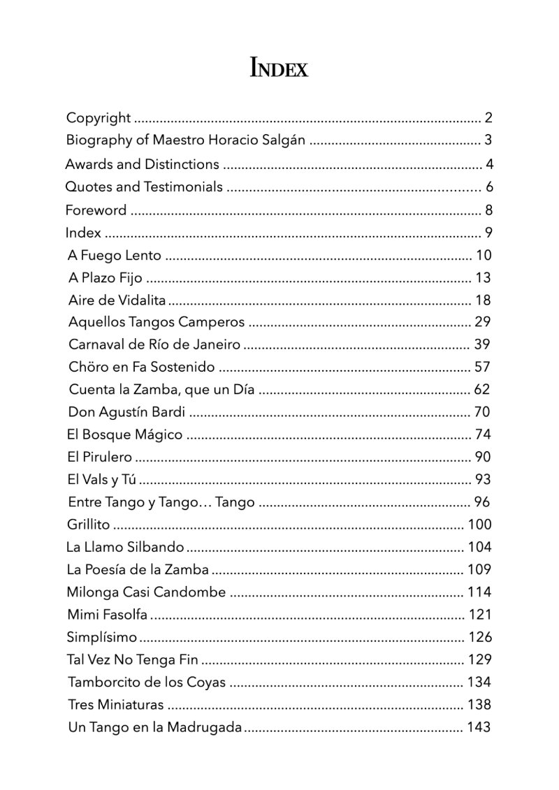 Sheet Music Album of His Best Works — page 7