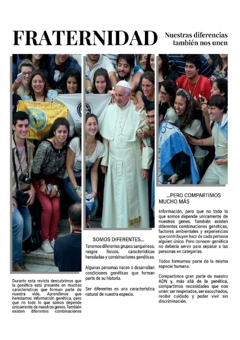 Revista de "Genética, Diversidad y Fraternidad" — page 17
