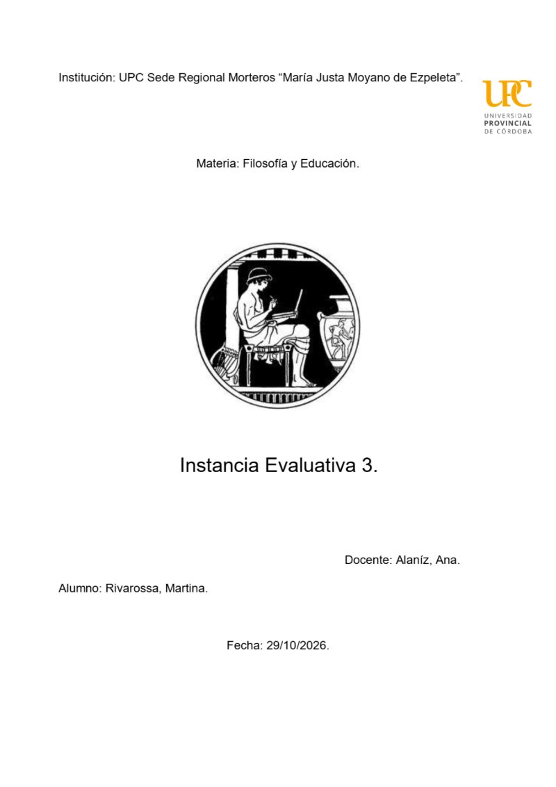 Filosofía — page 1