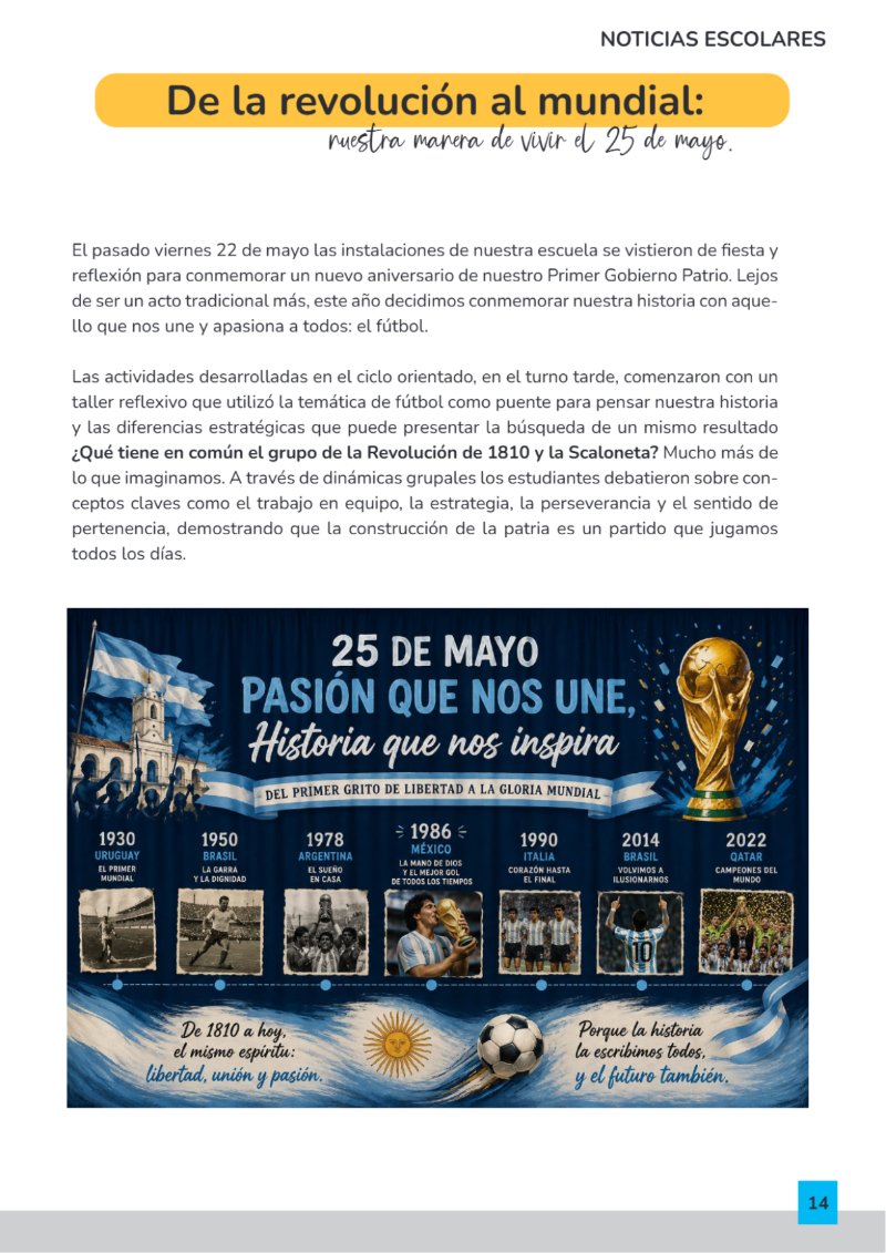 Revista Institucional EESO 699 — page 14