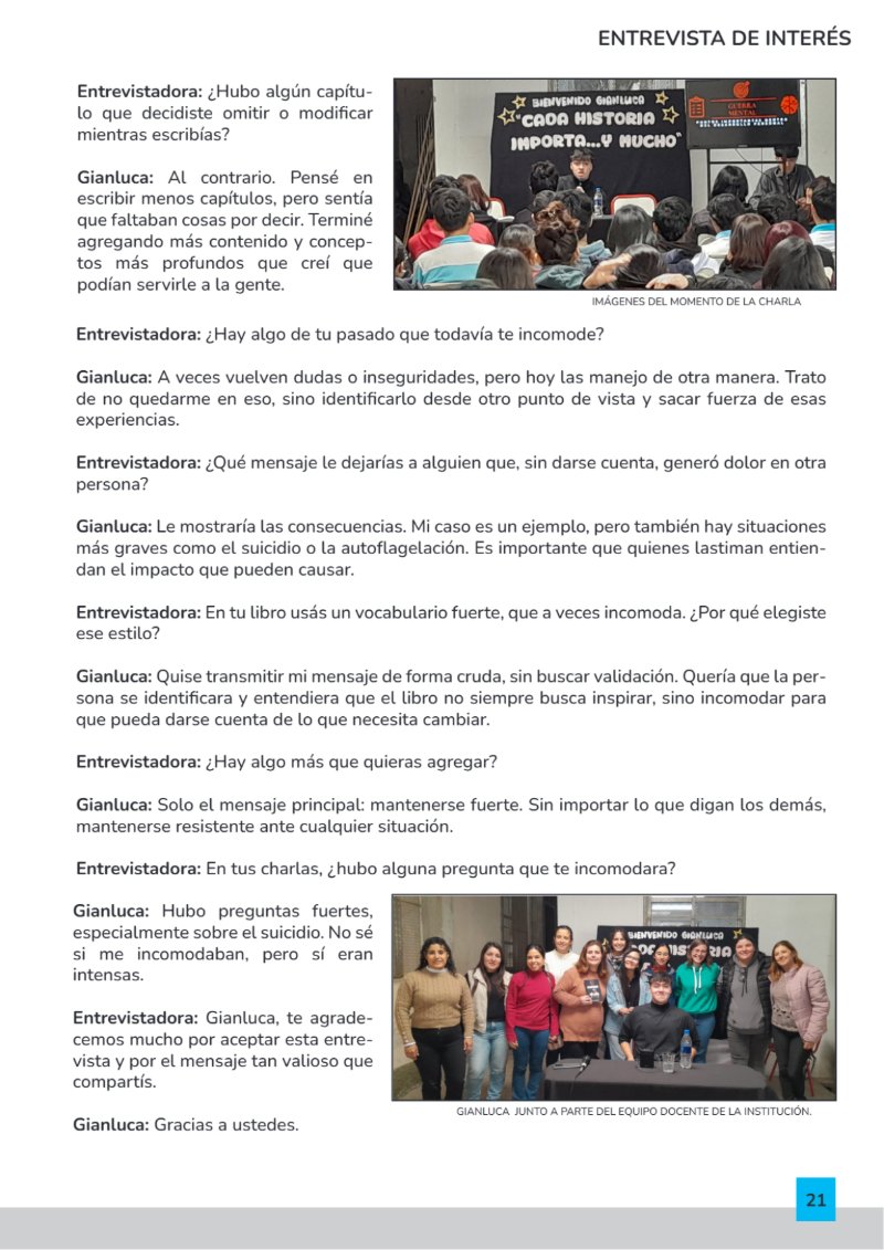 Revista Institucional EESO 699 — page 21