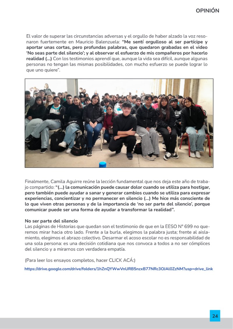 Revista Institucional EESO 699 — page 24
