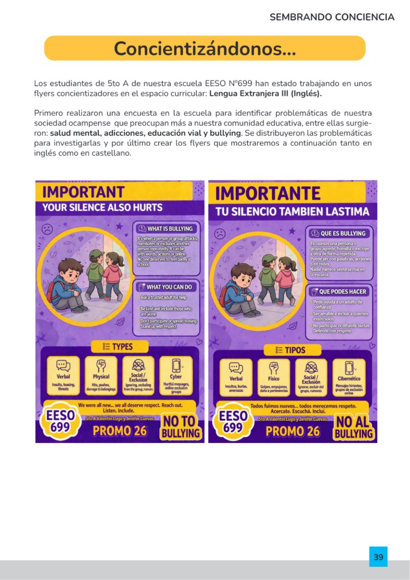 Revista Institucional EESO 699 — page 39