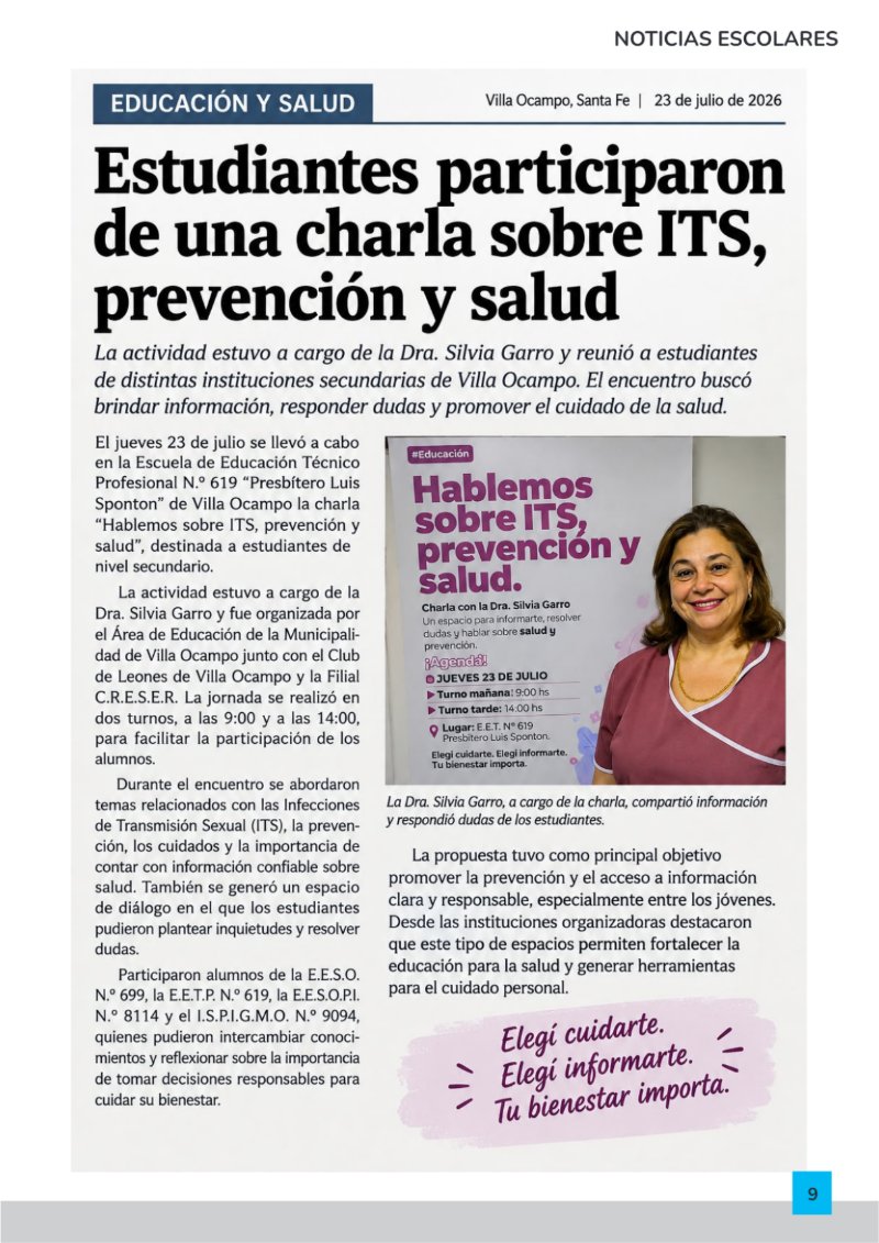 Revista Institucional EESO 699 — page 9