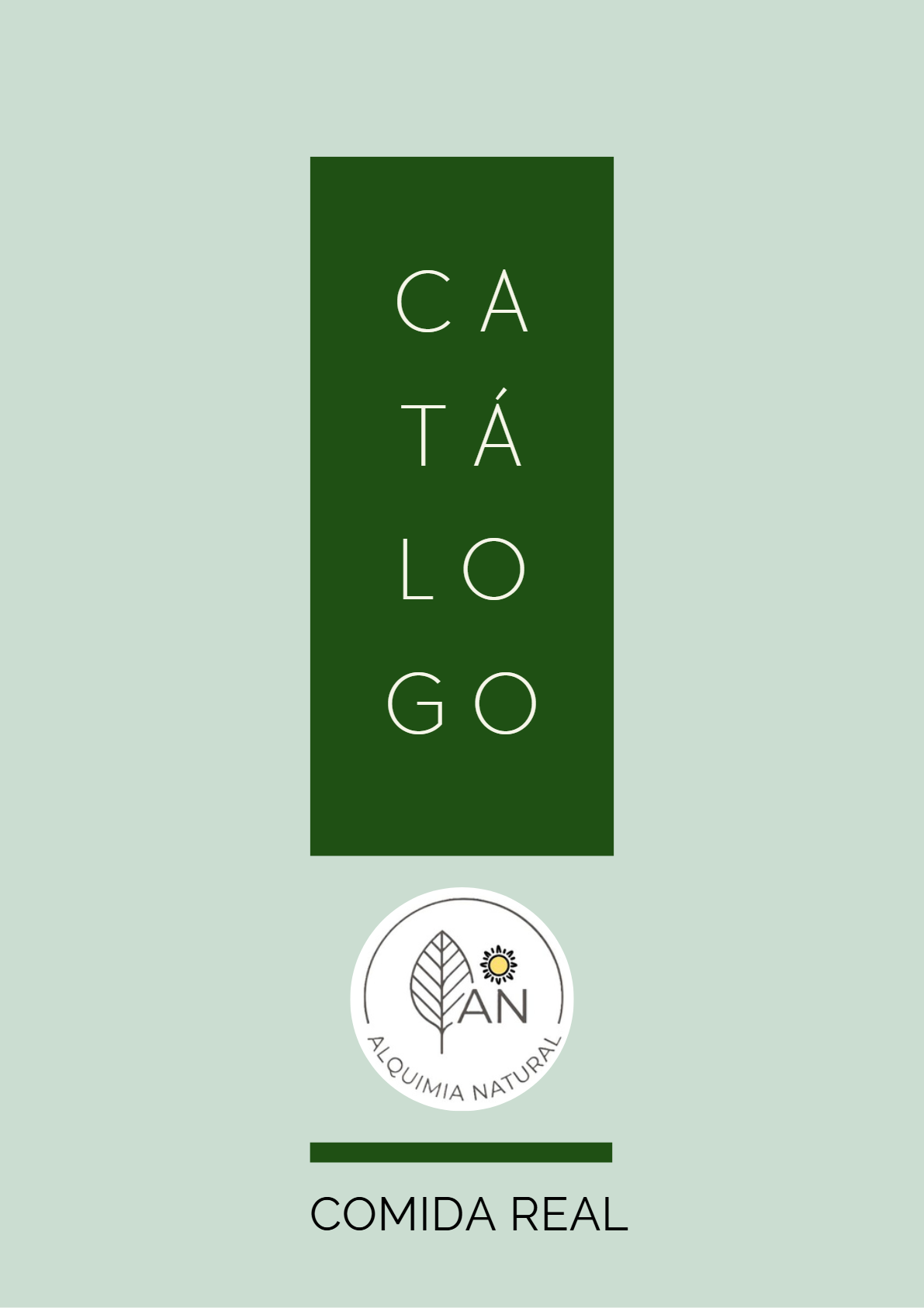 Catálogo AN Comida Real