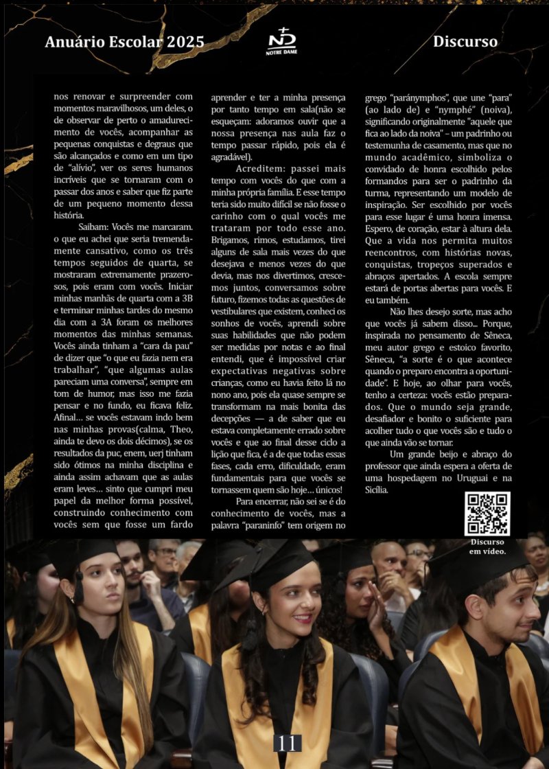 Anuário Notre Dame 2025 — page 11