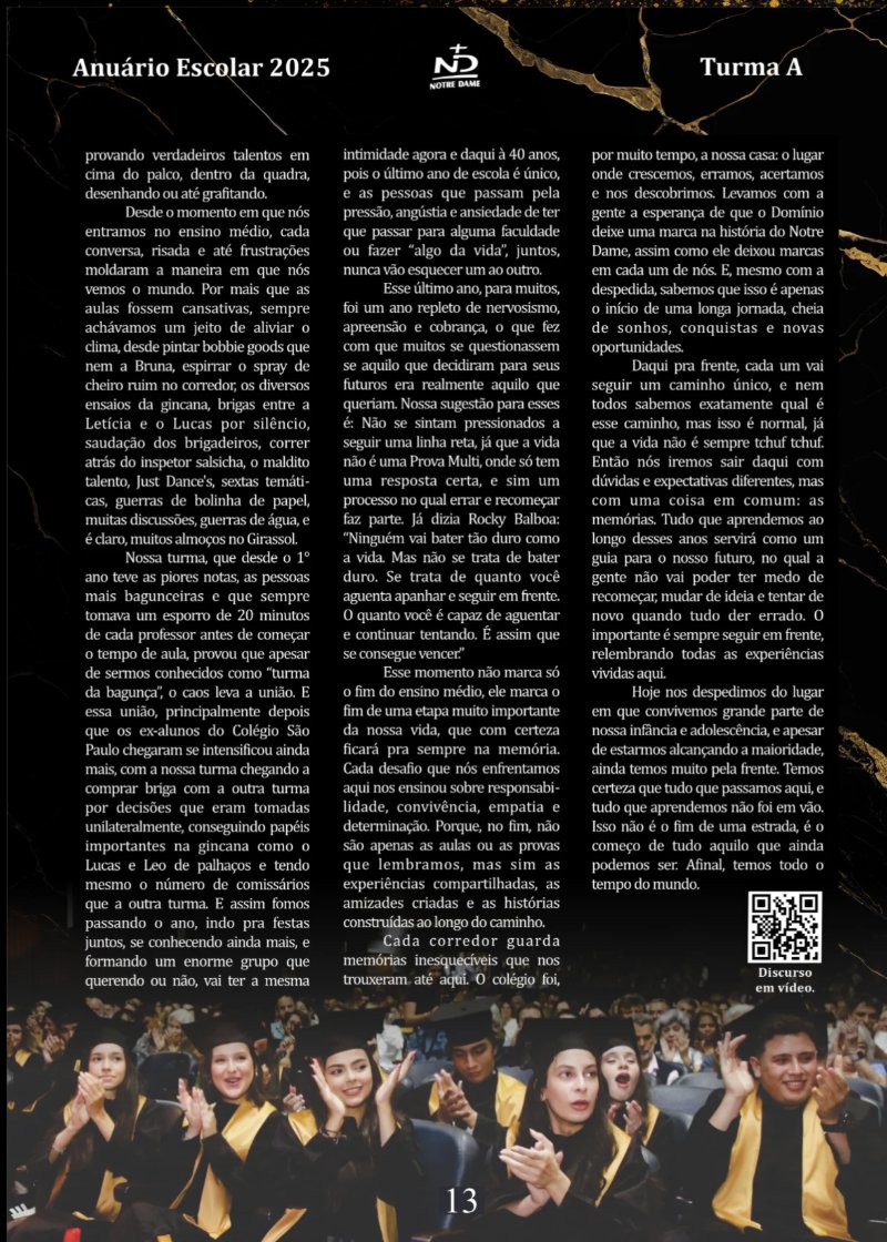 Anuário Notre Dame 2025 — page 13