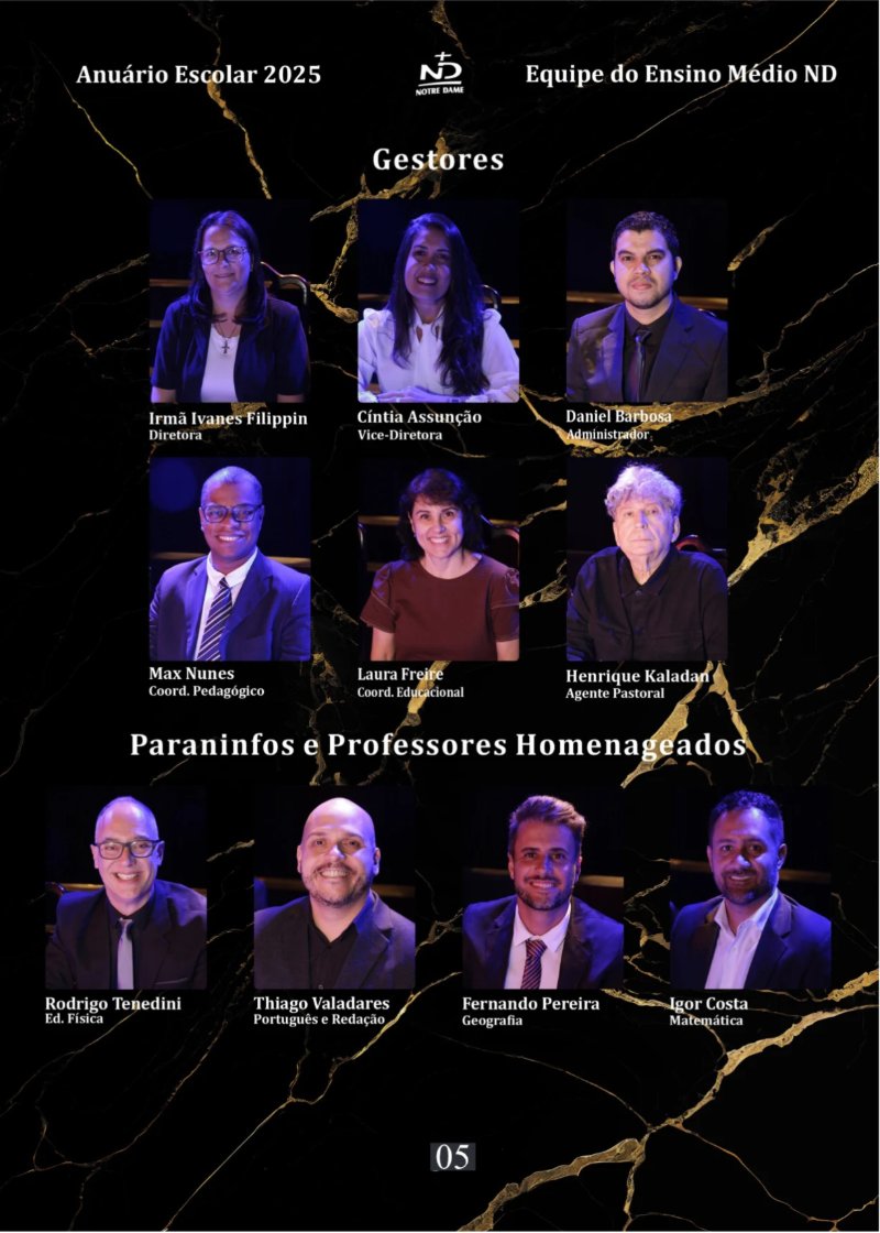 Anuário Notre Dame 2025 — page 5