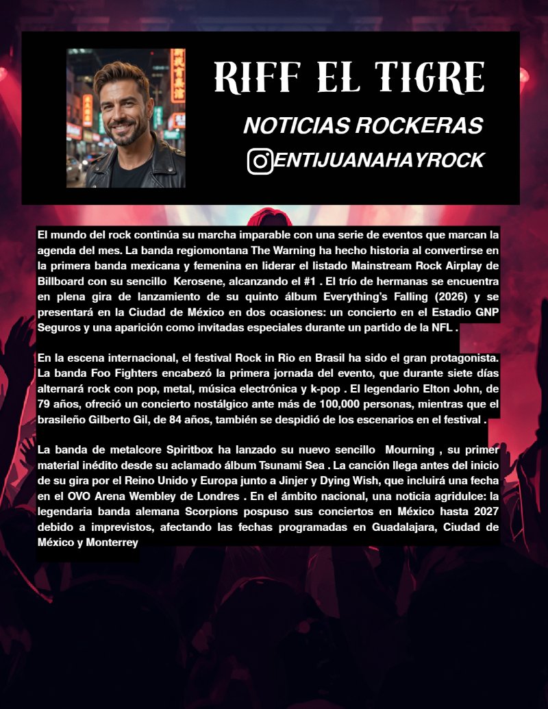 En Tijuana Hay Rock Revista - Edicion 120 — page 43