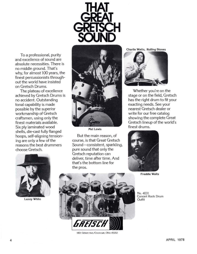 April 1978 - Modern Drummer - Carmine Appice — page 6