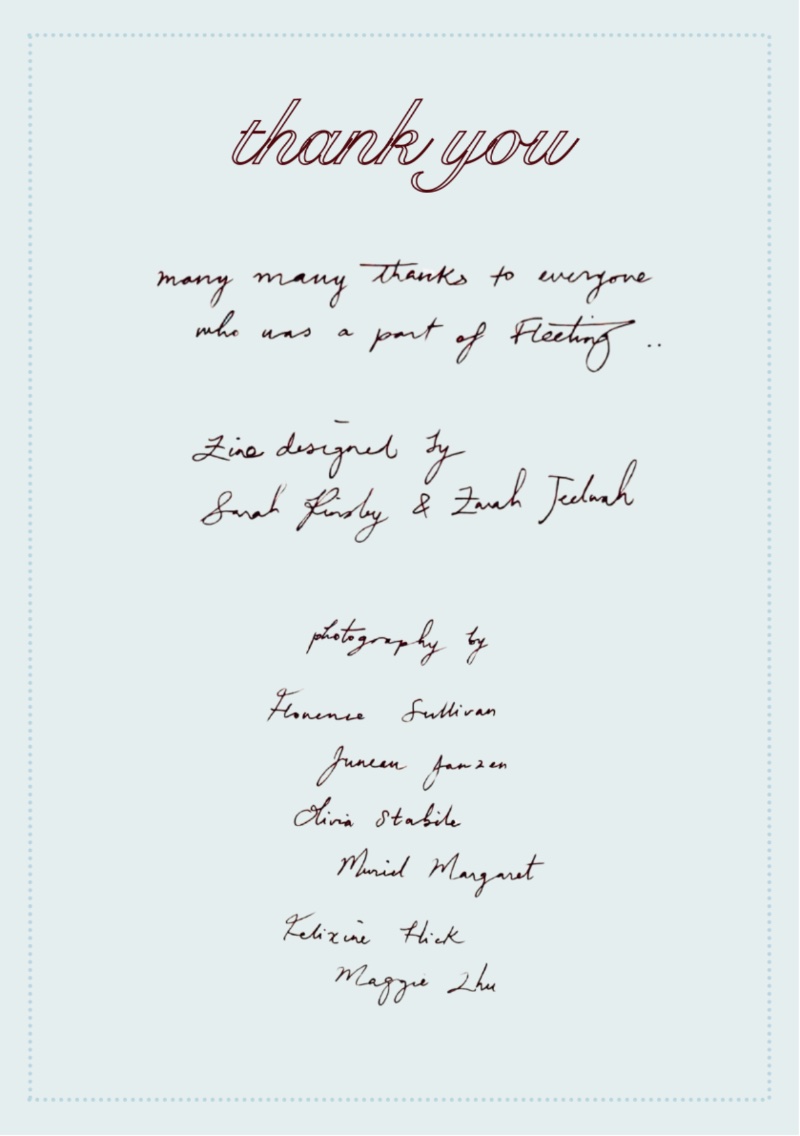 The Fleeting Zine — page 34