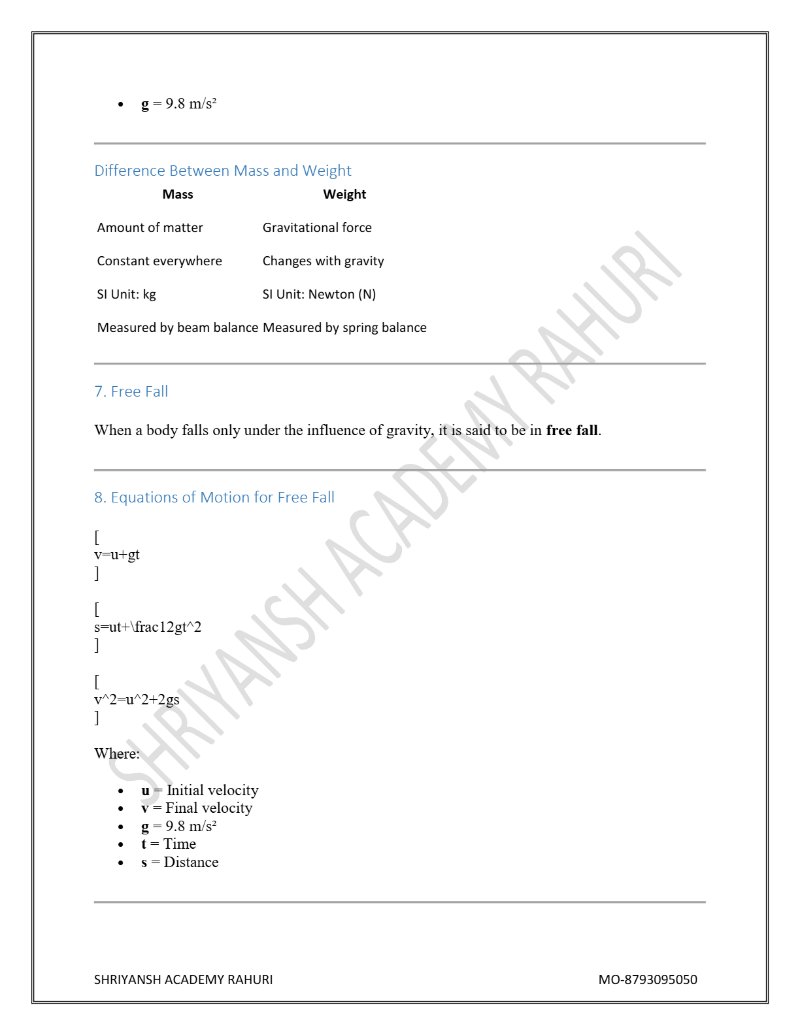 MY NOTES — page 16
