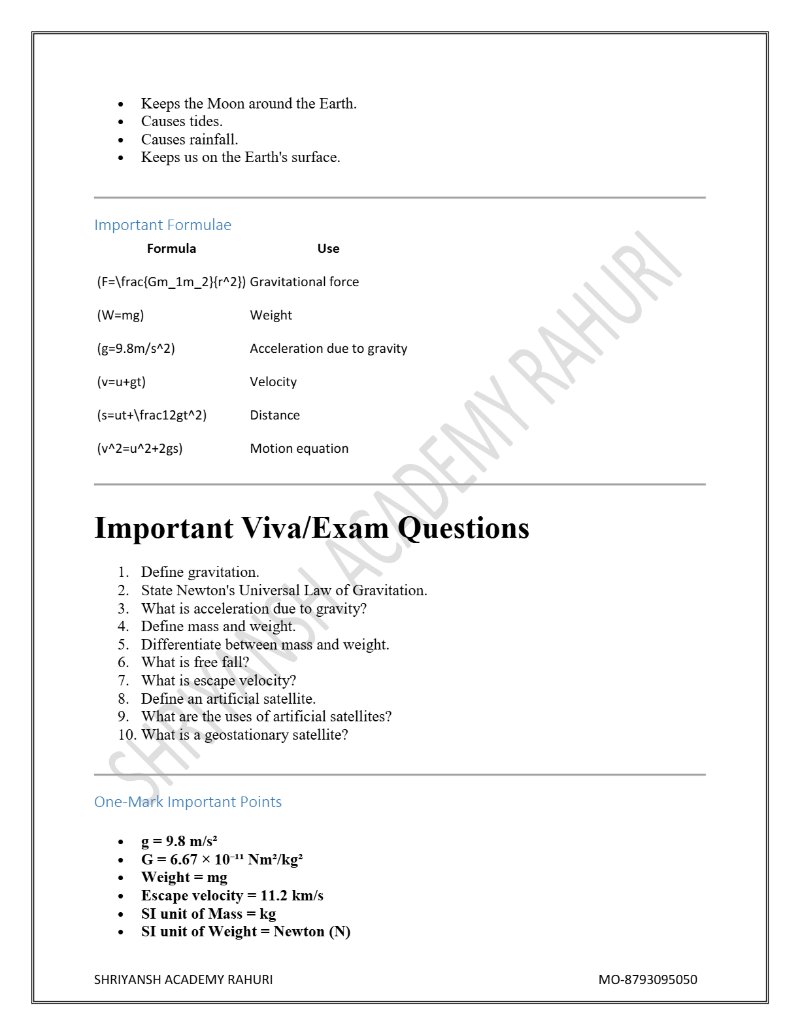 MY NOTES — page 18