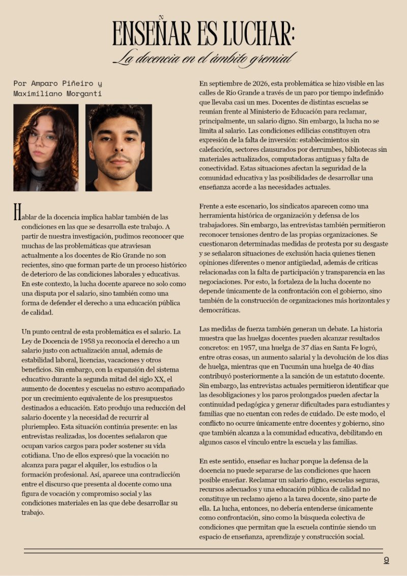 Revista Enseñar en el Fin del Mundo — page 11