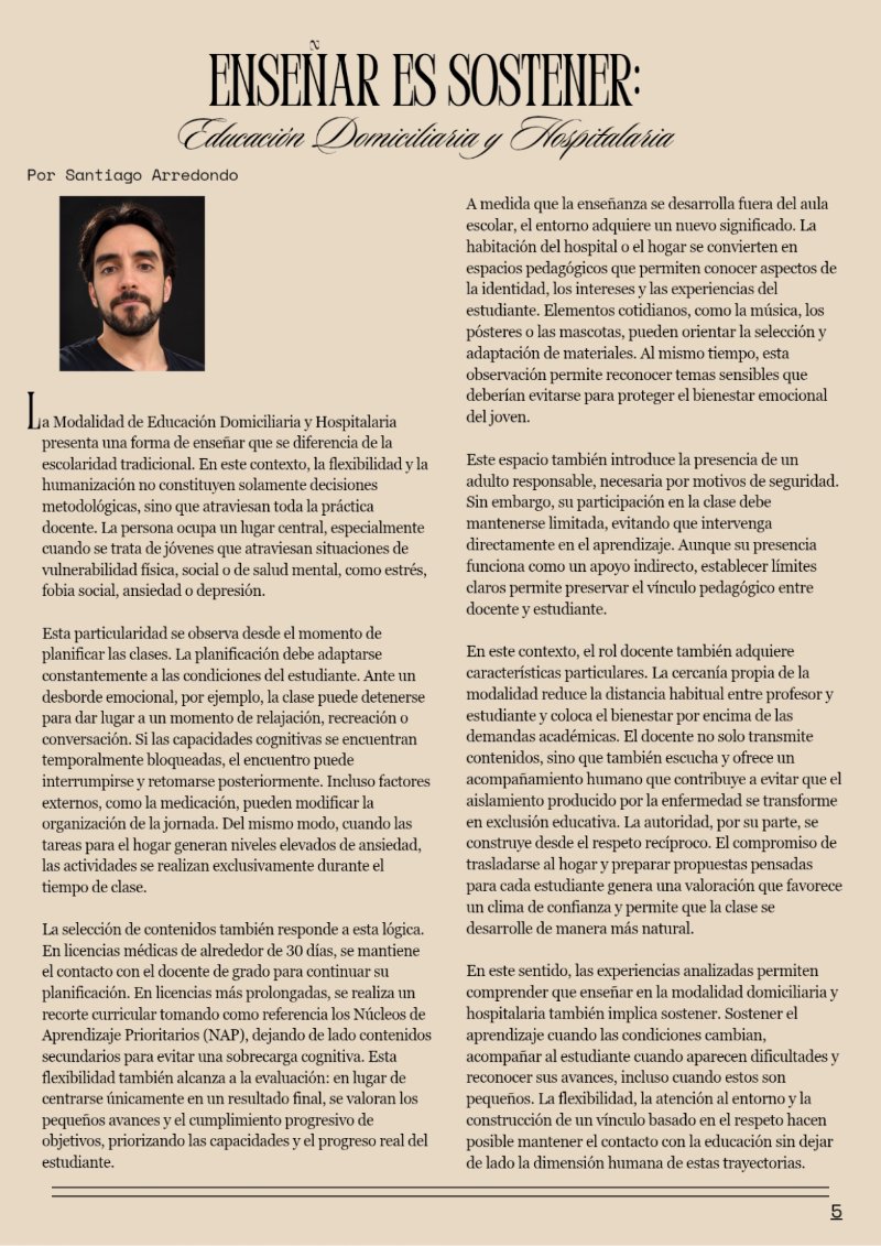 Revista Enseñar en el Fin del Mundo — page 7