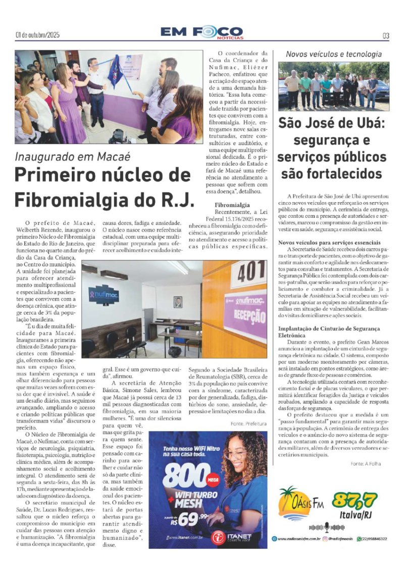 Jornal Em Foco - Edição 01 — page 3