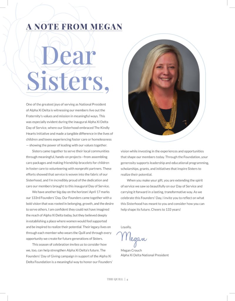 The Quill magazine — page 4