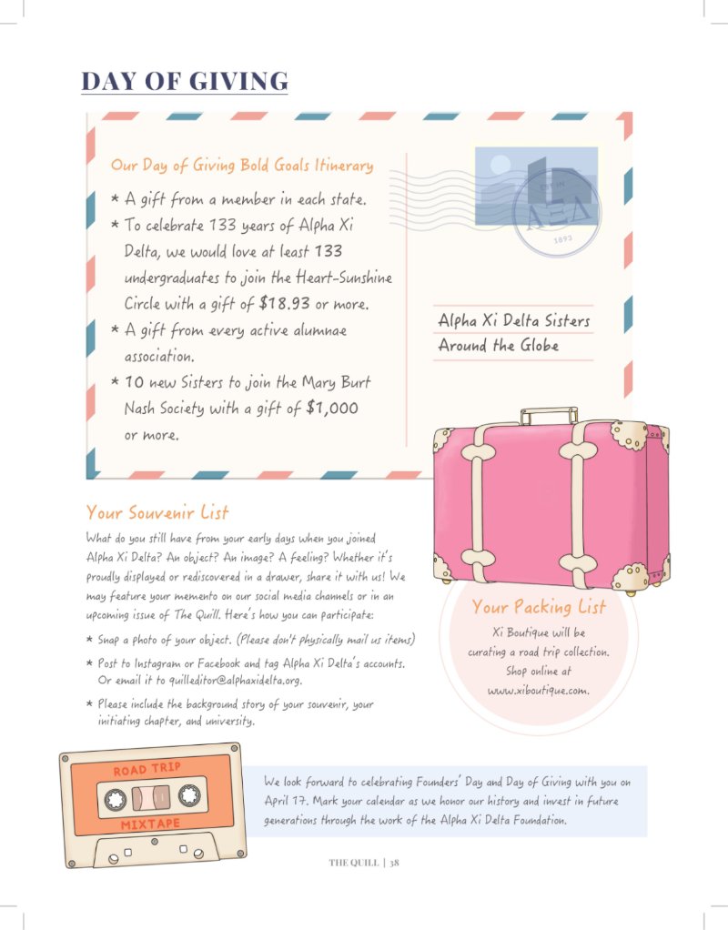 The Quill magazine — page 38