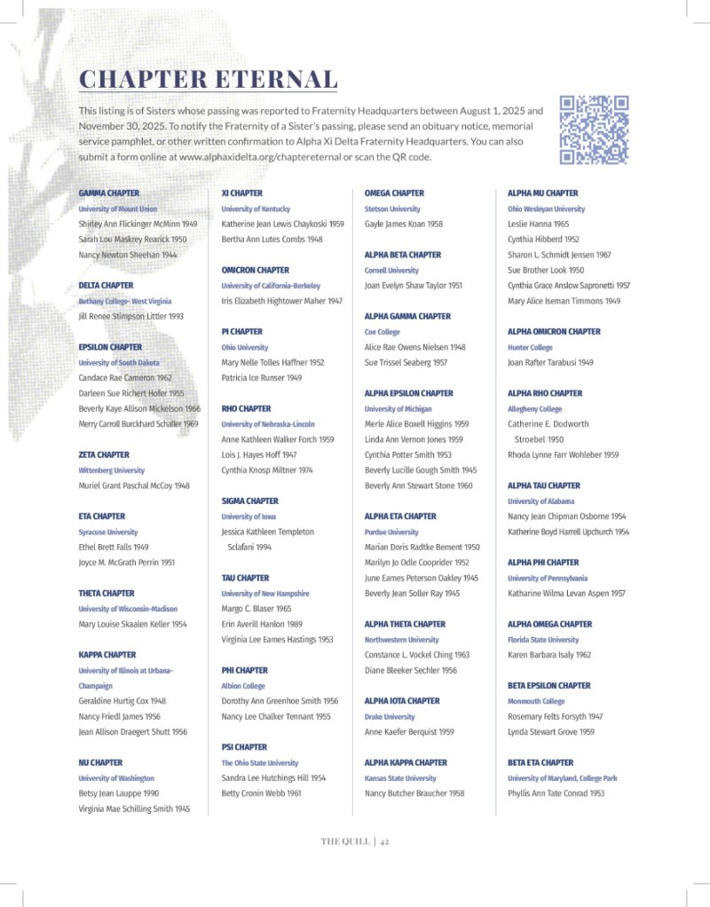 The Quill magazine — page 42