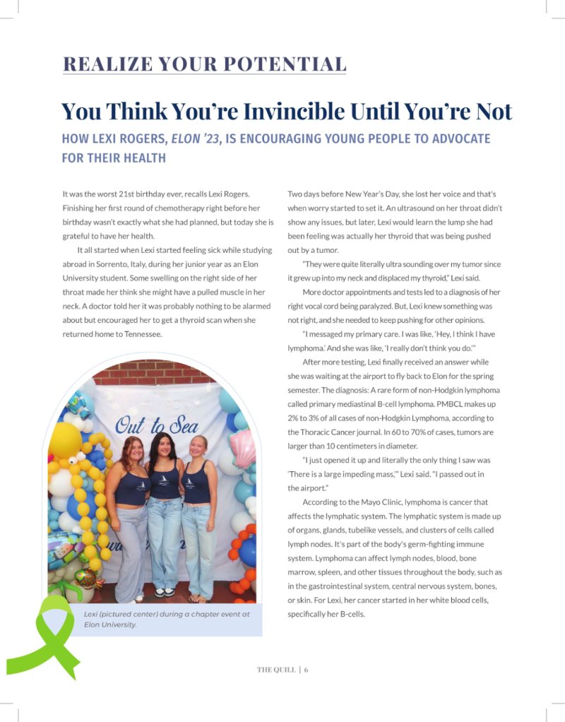 The Quill magazine — page 6