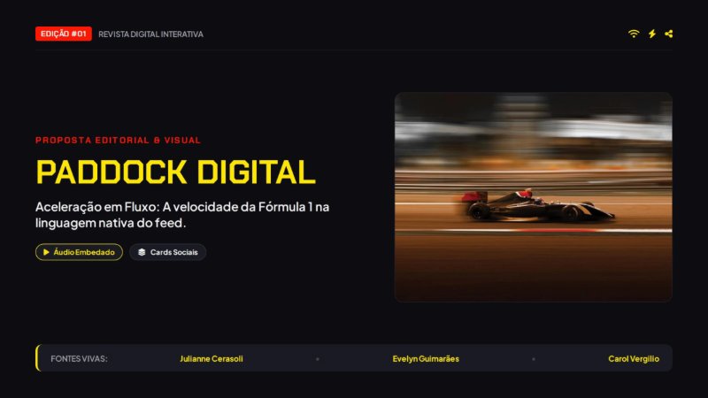 Paddock Digital - Protótipo de Revista Digital — page 1