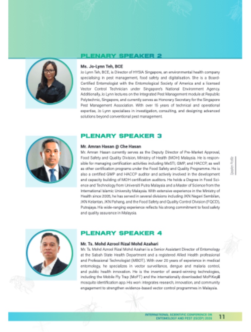 INTERNATIONAL SCIENTIFIC CONFERENCE ON ENTOMOLOGY AND PEST 2026 — page 12