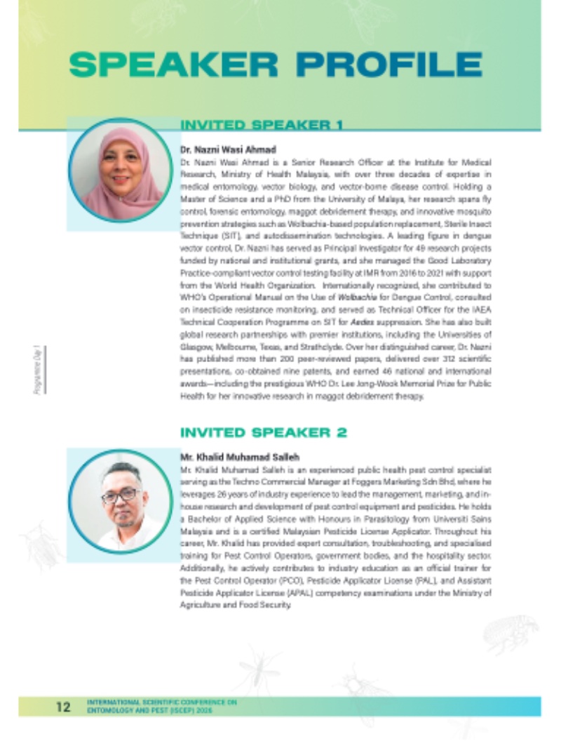 INTERNATIONAL SCIENTIFIC CONFERENCE ON ENTOMOLOGY AND PEST 2026 — page 13