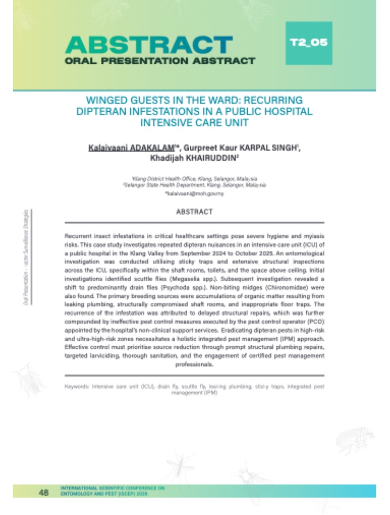 INTERNATIONAL SCIENTIFIC CONFERENCE ON ENTOMOLOGY AND PEST 2026 — page 49