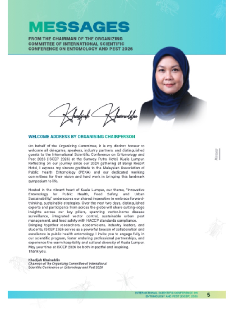 INTERNATIONAL SCIENTIFIC CONFERENCE ON ENTOMOLOGY AND PEST 2026 — page 6