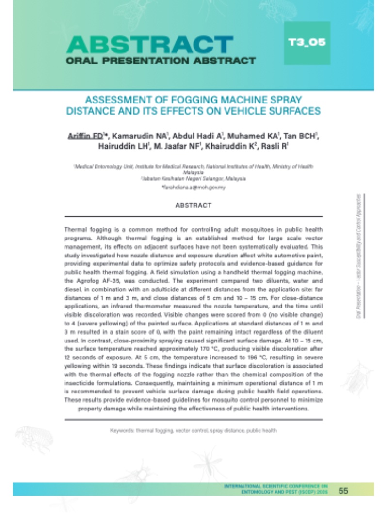 INTERNATIONAL SCIENTIFIC CONFERENCE ON ENTOMOLOGY AND PEST 2026 — page 56