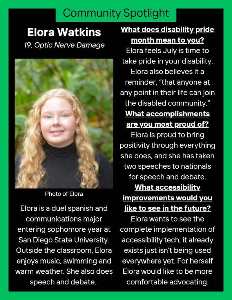 Sightless Magazine July Edition — page 8