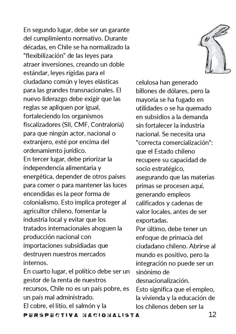 Perspectiva Nacionalista N1 — page 12