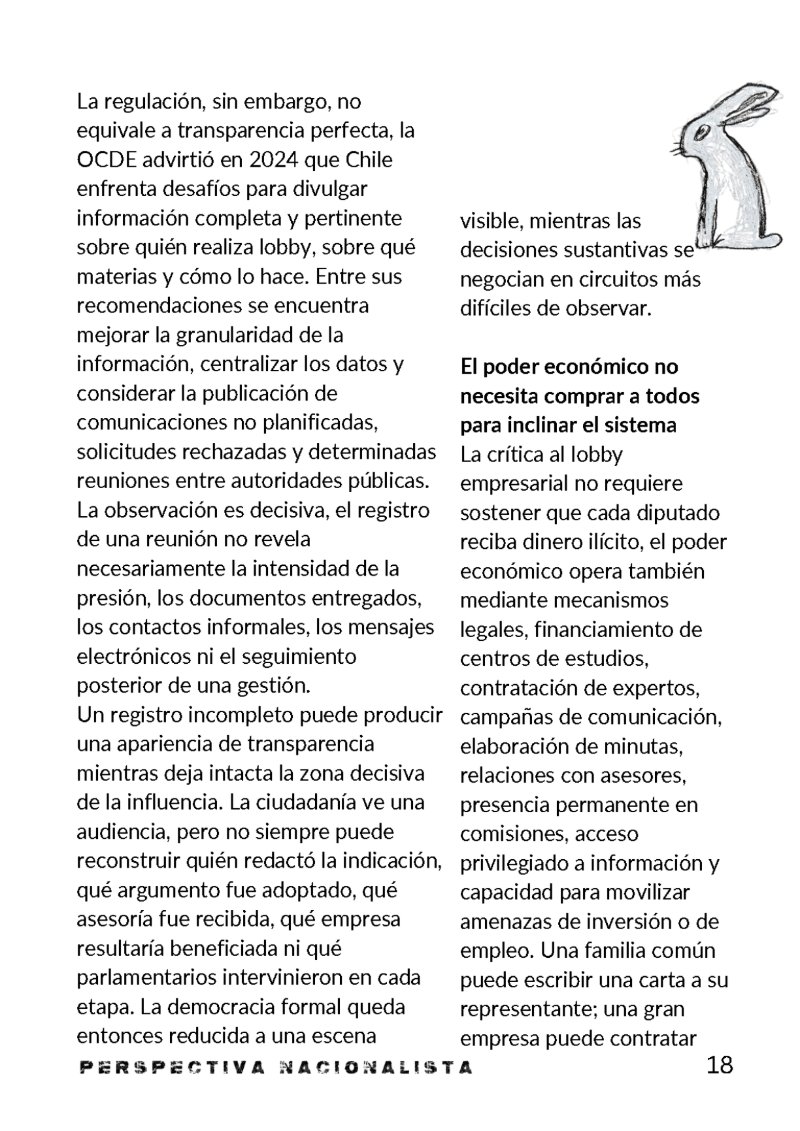 Perspectiva Nacionalista N1 — page 18